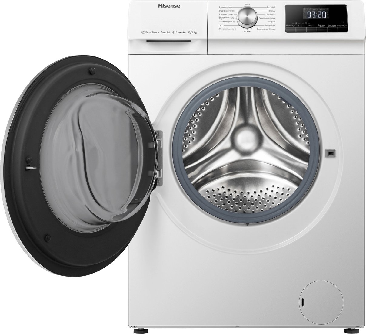 Стирально-сушильная машина Hisense WDQA8014VM