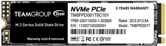 SSD Team MP33 PRO 1TB TM8FPD001T0C101