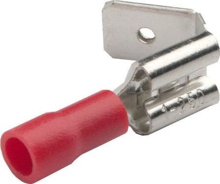 Наконечник для кабеля General Lighting РпИо 1.25-5-0.8 GRIO-1.25-6.35 (красный, 100 шт)