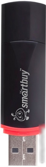 USB Flash Smart Buy Crown Black 4GB (SB4GBCRW-K)