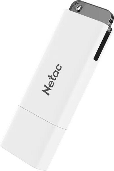 USB Flash Netac U185 USB3.2 32GB NT03U185N-032G-32WH (белый)