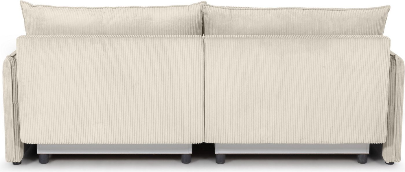 Диван Mio Tesoro Boxwel 418 Б-1.5ек-1.5ек-Б (светло-бежевый 1618)