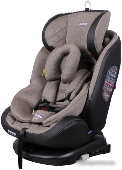 Детское автокресло Indigo Aero Isofix (бежевый)