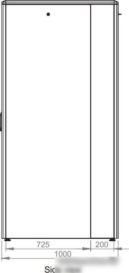 Шкаф телекоммуникационный Lande DYNAmic LN-FS42U6010-BL-BAAA-F-E 19" 42U