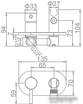 Смеситель Ledeme L5398-5