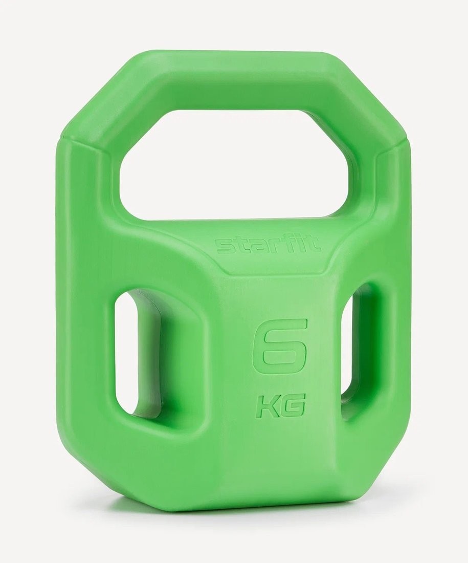 Диск Starfit DB-505 6 кг (зеленый)