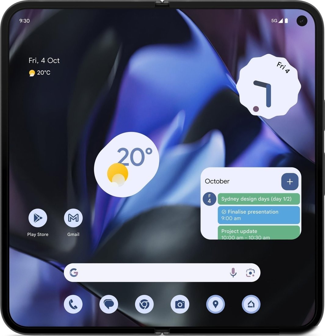 Телефон Google Pixel 9 Pro Fold 16GB/512GB (обсидиан)