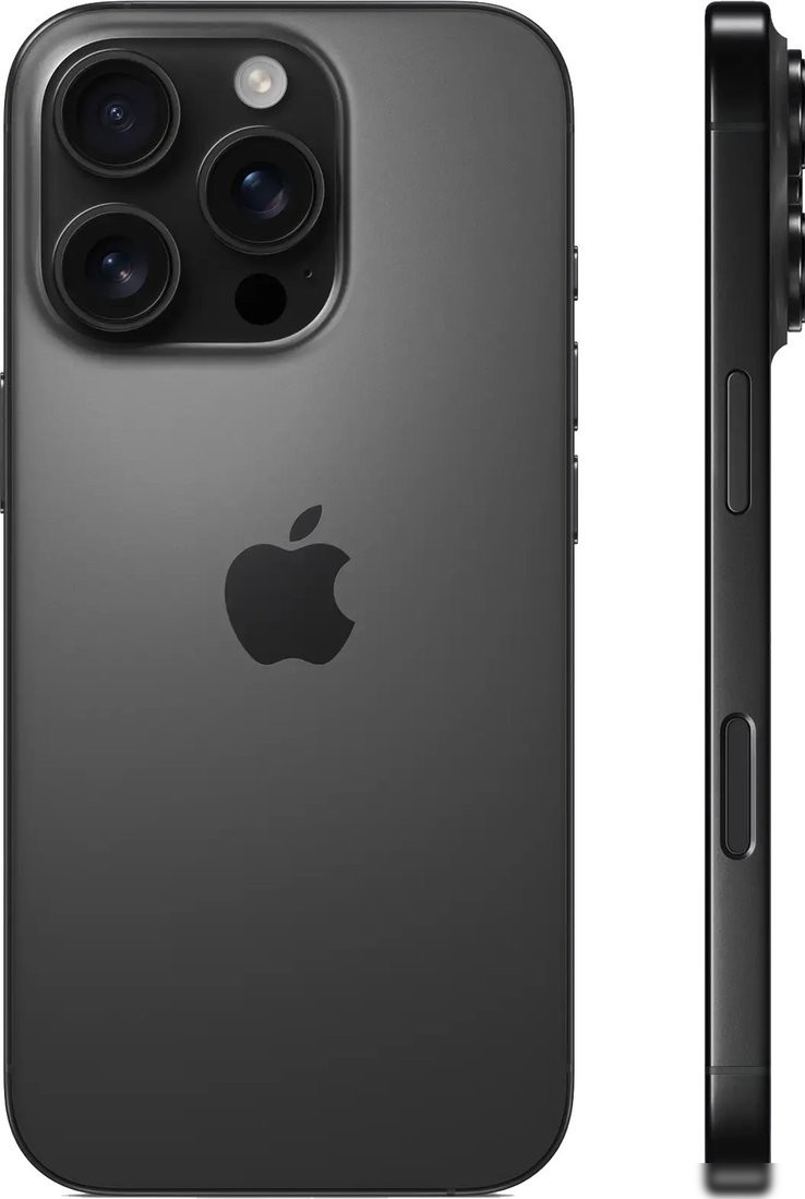 Телефон Apple iPhone 16 Pro Dual eSim 512GB (черный титан)