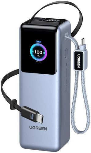Внешний аккумулятор Ugreen Nexode 200W PB728 75702B 25000mAh (серый)
