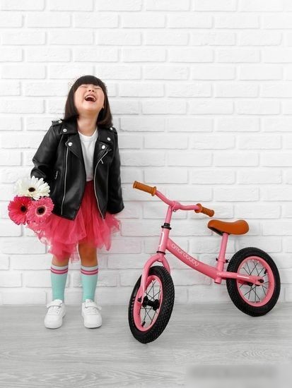 Беговел Amarobaby Road Racer (розовый)