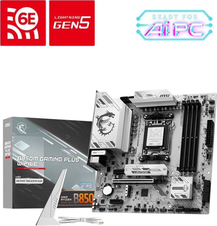 Материнская плата MSI B850M Gaming Plus WiFi6E