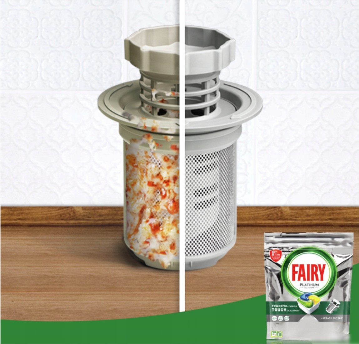 Капсулы для посудомоечной машины Fairy Platinum Lemon All in 1 (96 шт)