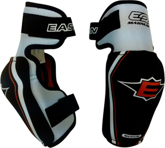 Налокотники Easton Magnum YTH (M, серый/черный)