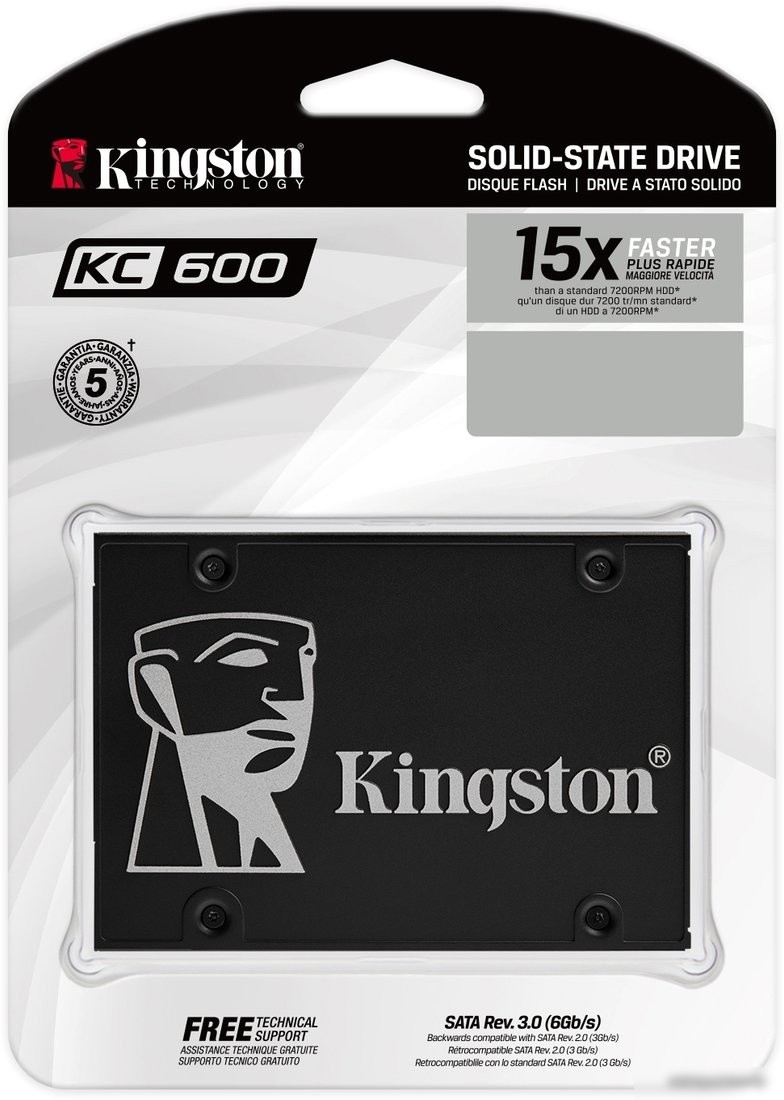 SSD Kingston KC600 2TB SKC600/2048G