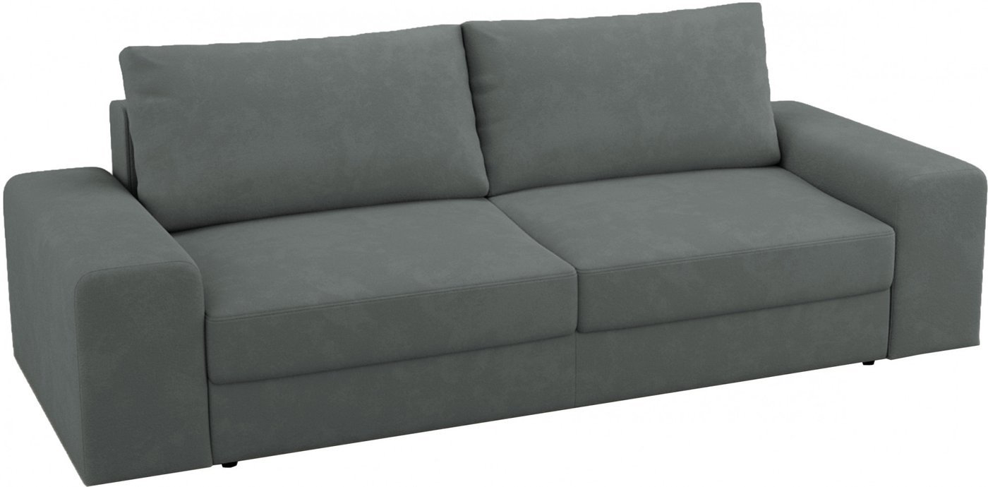 Диван Mio Tesoro Elke Base (Velutto 32 темно-серый)