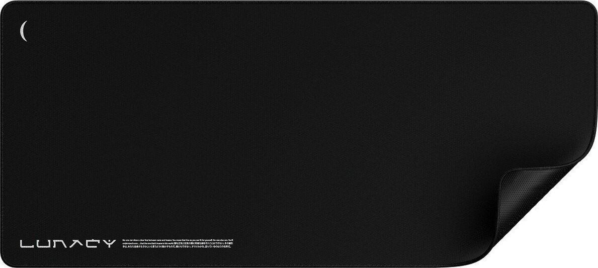Коврик для стола Lunacy ALT Clear Black XL