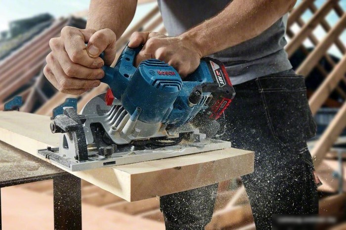 Дисковая (циркулярная) пила Bosch GKS 185-LI Professional 06016C1223 (с 1-м АКБ)