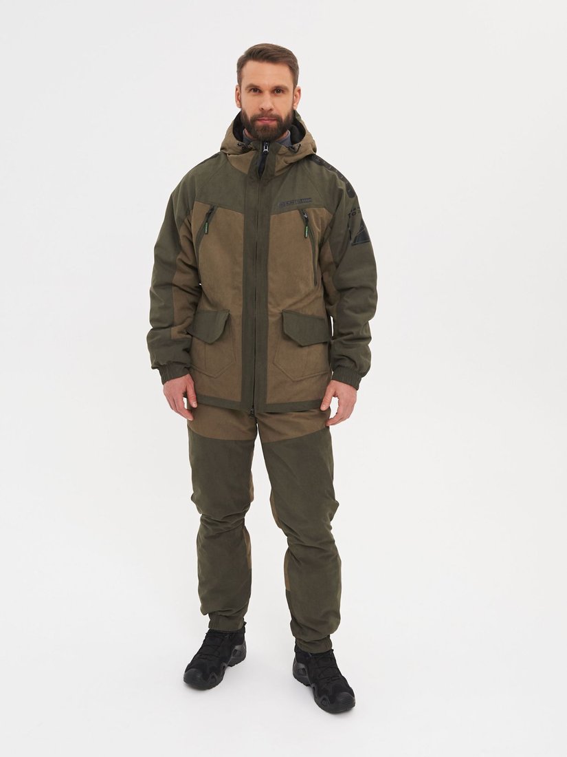 Костюм Huntsman Горка Люкс -15°C ХакиИсландия (р.48-50/182-188)