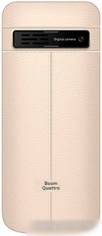 Кнопочный телефон BQ BQ-2455 Boom Quattro (золотистый)