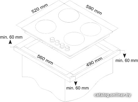 Варочная панель Simfer H60I19B021