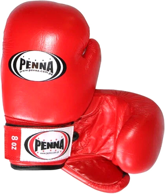 Перчатки для единоборств Penna 02-006 (8 oz, красный)