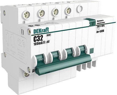 Дифференциальный автомат Schneider Electric DEKraft 15024DEK