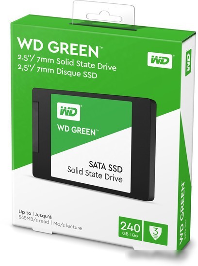 SSD WD Green 240GB WDS240G2G0A