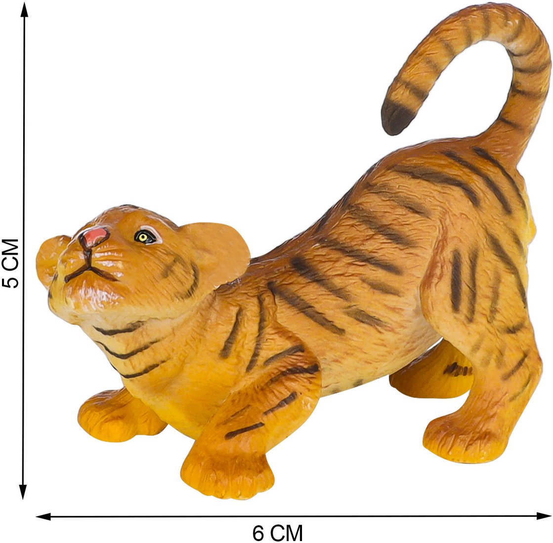 Набор фигурок Masai Mara Мир диких животных. Семья тигров и семья зебр MM211-254