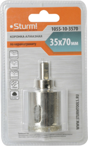 Коронка Sturm 1055-10-3570
