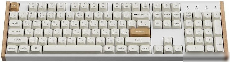 Клавиатура Keychron K10 HE Special Edition White K10H-Q1-RU (Nebula Magnetic)