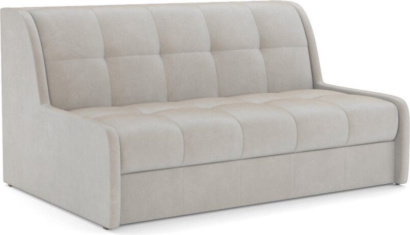 Диван Мебель-АРС Аккордеон Барон №6 ППУ 180x200 (бархат бежевый Star Velvet 6 Light Beige)