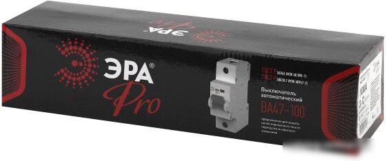 Выключатель автоматический ЭРА PRO NO-901-31 ВА47-100 3P Б0031792
