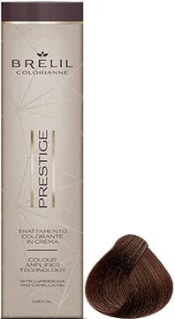 Крем-краска для волос Brelil Professional Colorianne Prestige 7/32 бежевый блонд
