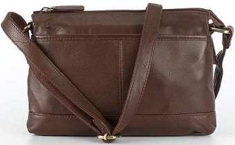 Женская сумка Poshete 827-3769-BRW (коричневый)