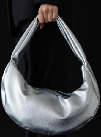 Женская сумка MT.style Hobo (серебристый)