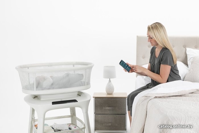 Классическая детская кроватка 4moms Mamaroo Sleep