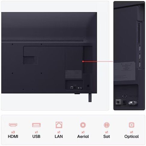 Телевизор LG UHD AI UA74 50UA74006LB