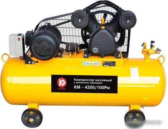 Компрессор Калибр КМ-4200/100РМ Компрессор Калибр КМ-4200/100РМ