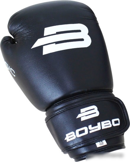 Перчатки для единоборств BoyBo Basic 4 OZ (черный)