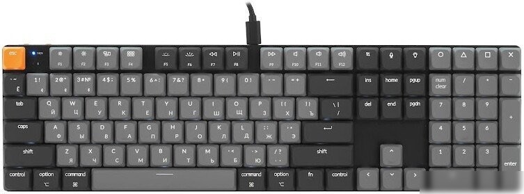 Клавиатура Keychron K5 V2 K5X-A1-RU (Keychron Low Profile Red)
