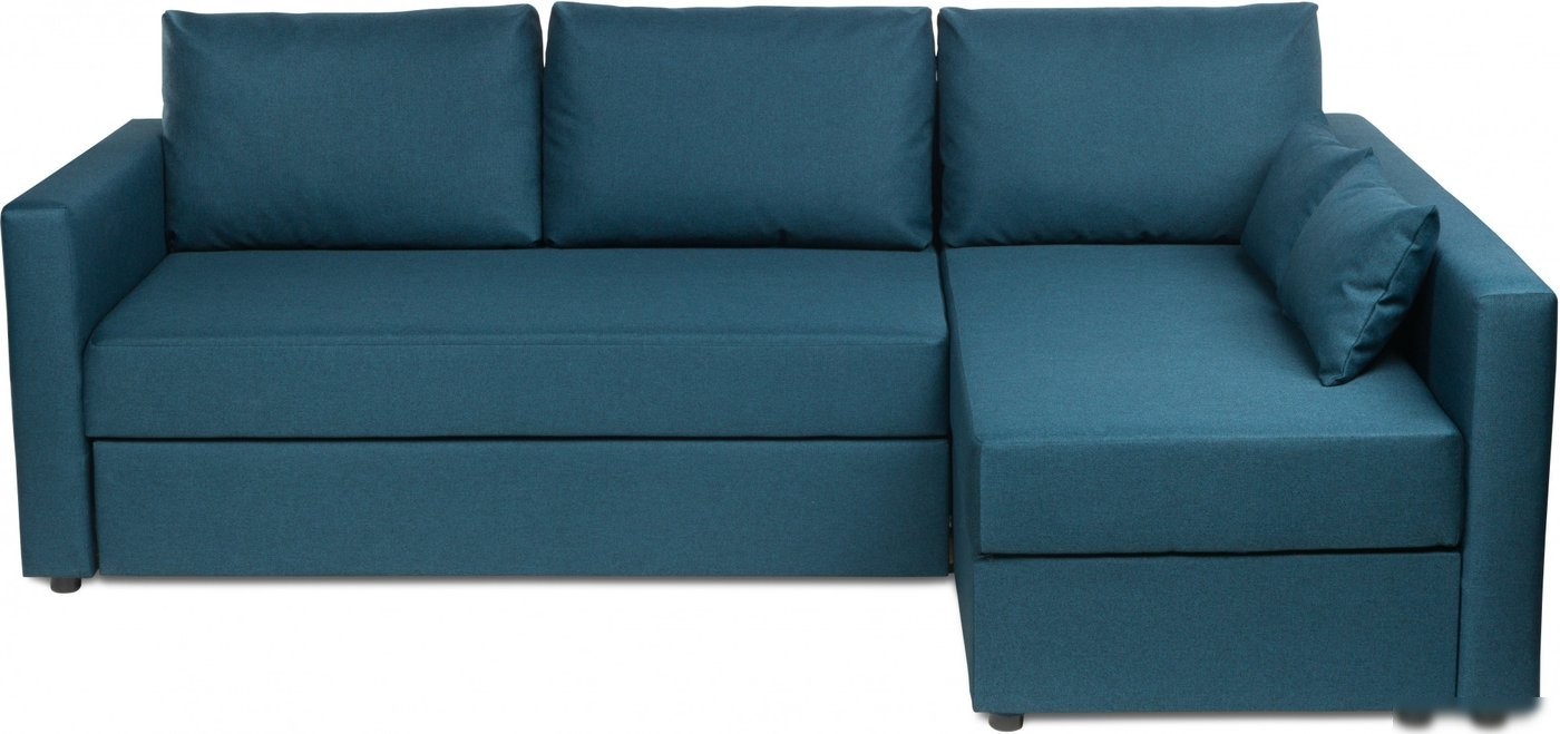 Угловой диван Mio Tesoro Тилаус длинный подлокотник (Turquoise)