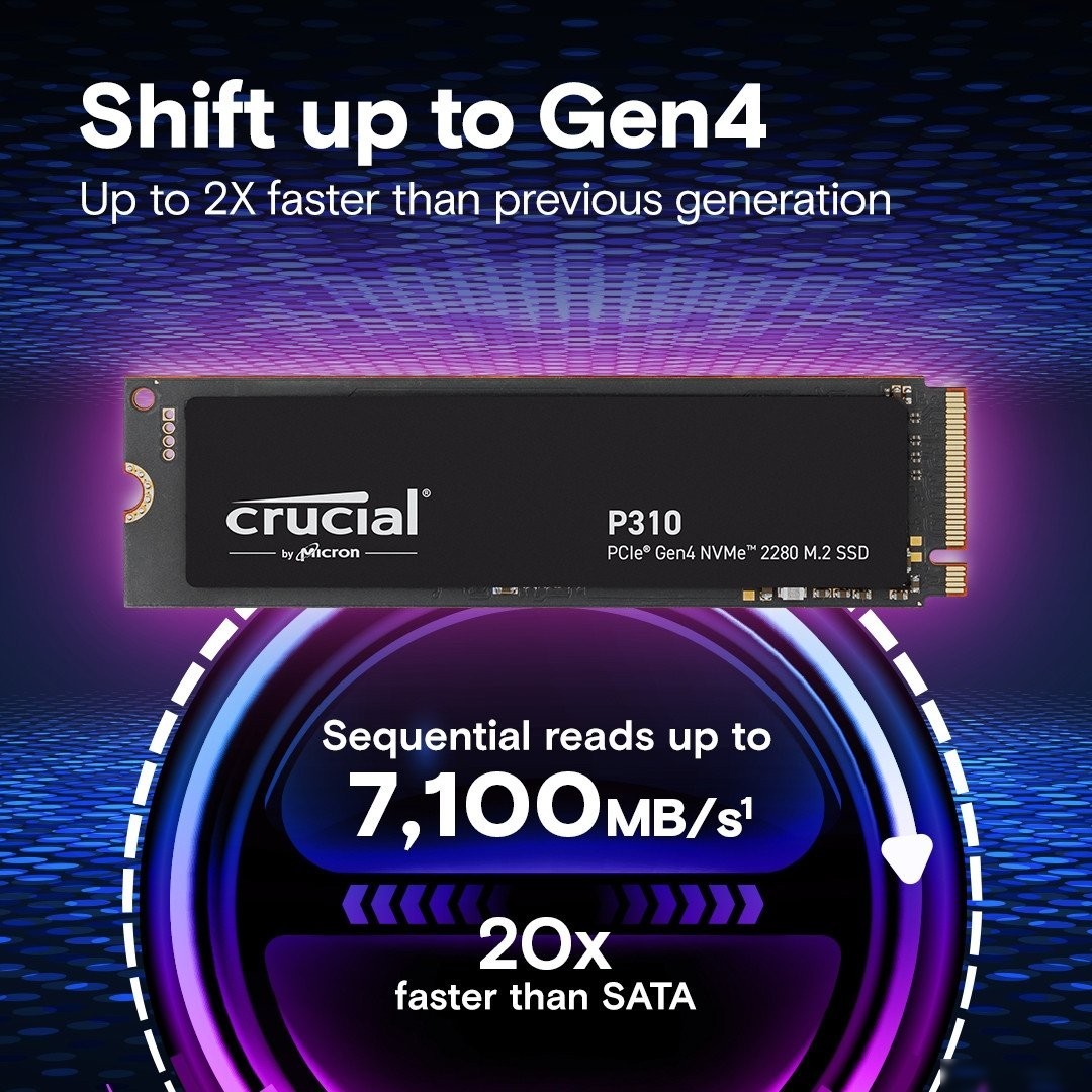 SSD Crucial P310 2280 4TB CT4000P310SSD8
