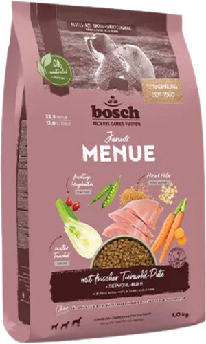 Сухой корм для собак Bosch Menue Junior Turkey + Oats & Millet 1 кг