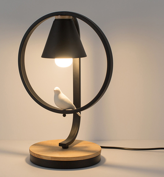 Настольная лампа Home Light Астерия E013-4-B (черный)