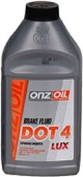 Тормозная жидкость ONZOIL DOT-4 Lux 0.405л
