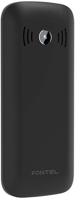 Кнопочный телефон Fontel FP350 (черный/серебристый)