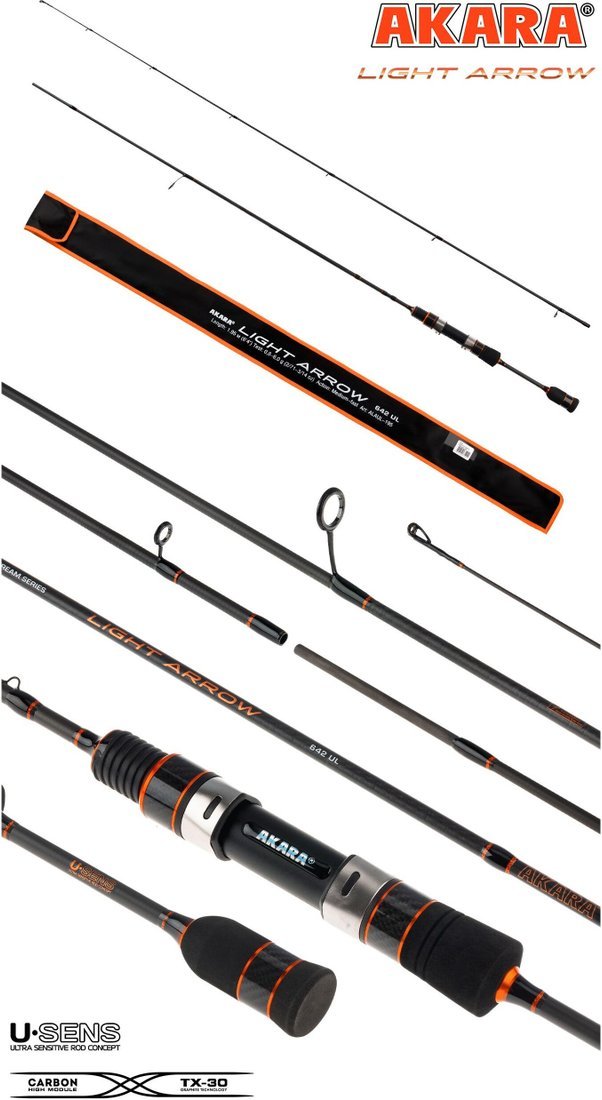 Удилище Akara Light Arrow UL (0,8-5) ALAUL-188