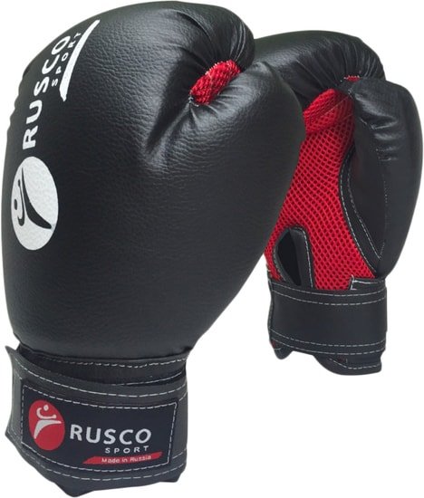Перчатки для единоборств Rusco Sport 10 Oz (черный)