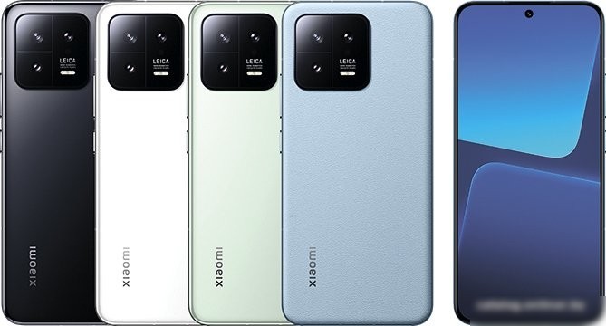 Телефон Xiaomi 13 12GB/512GB китайская версия (голубой)