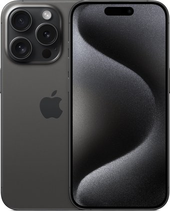 Телефон Apple iPhone 15 Pro 128GB (черный титан)